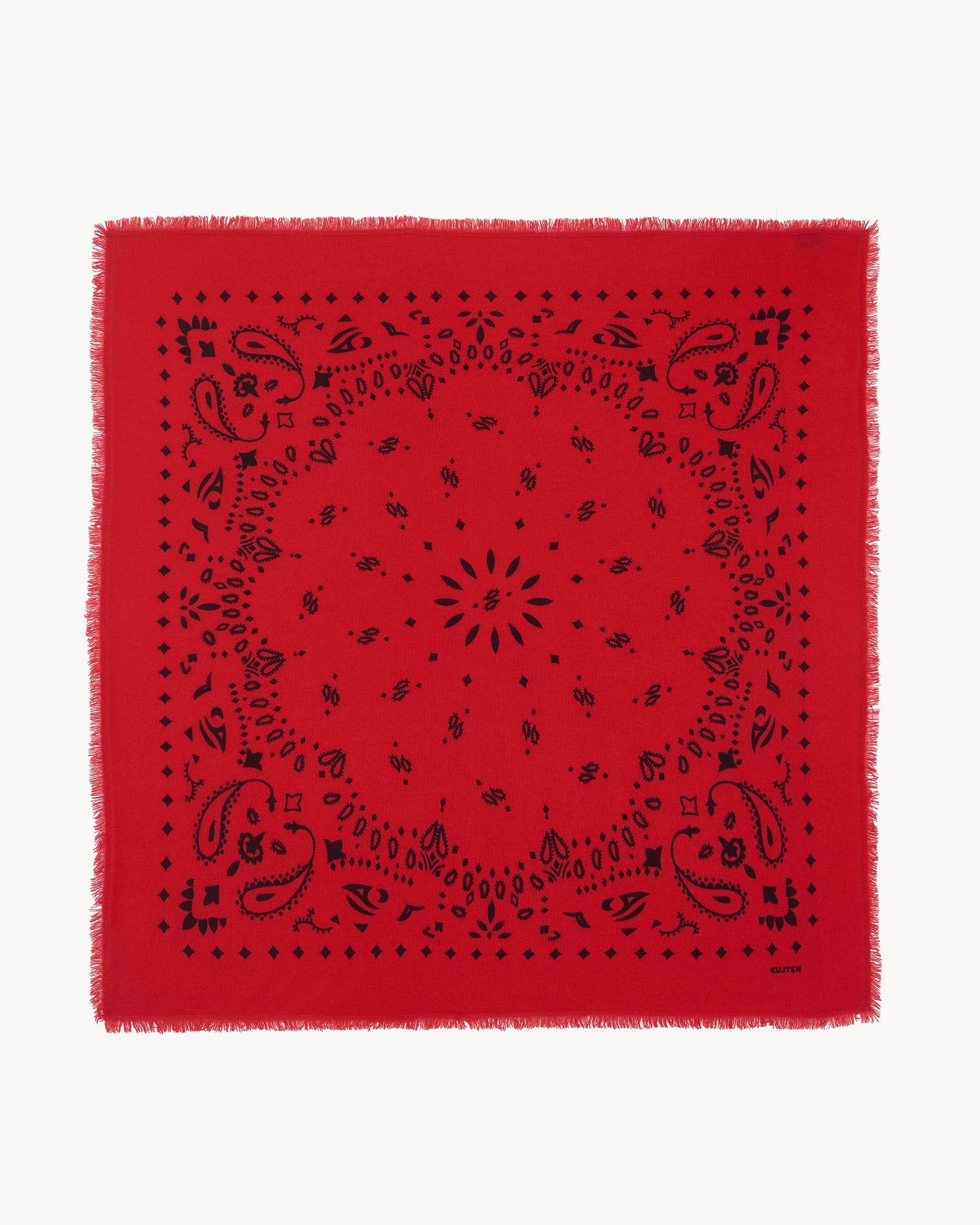 KUJTEN Bandana Hachiko Red Flag - Bandana - Glaze Türkiye