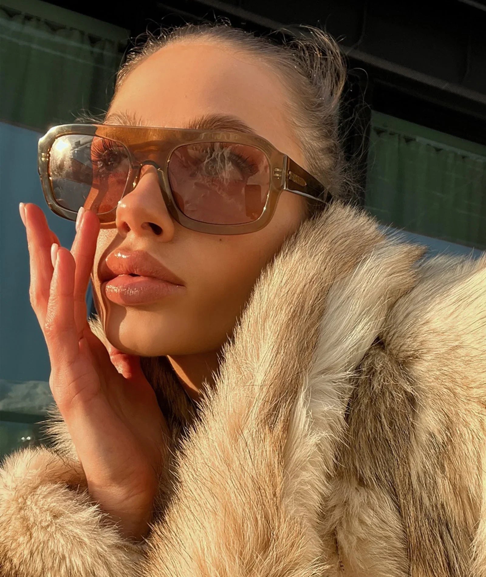 VEHLA Kaia - Caramel/Toffee - Gözlük - Glaze Türkiye