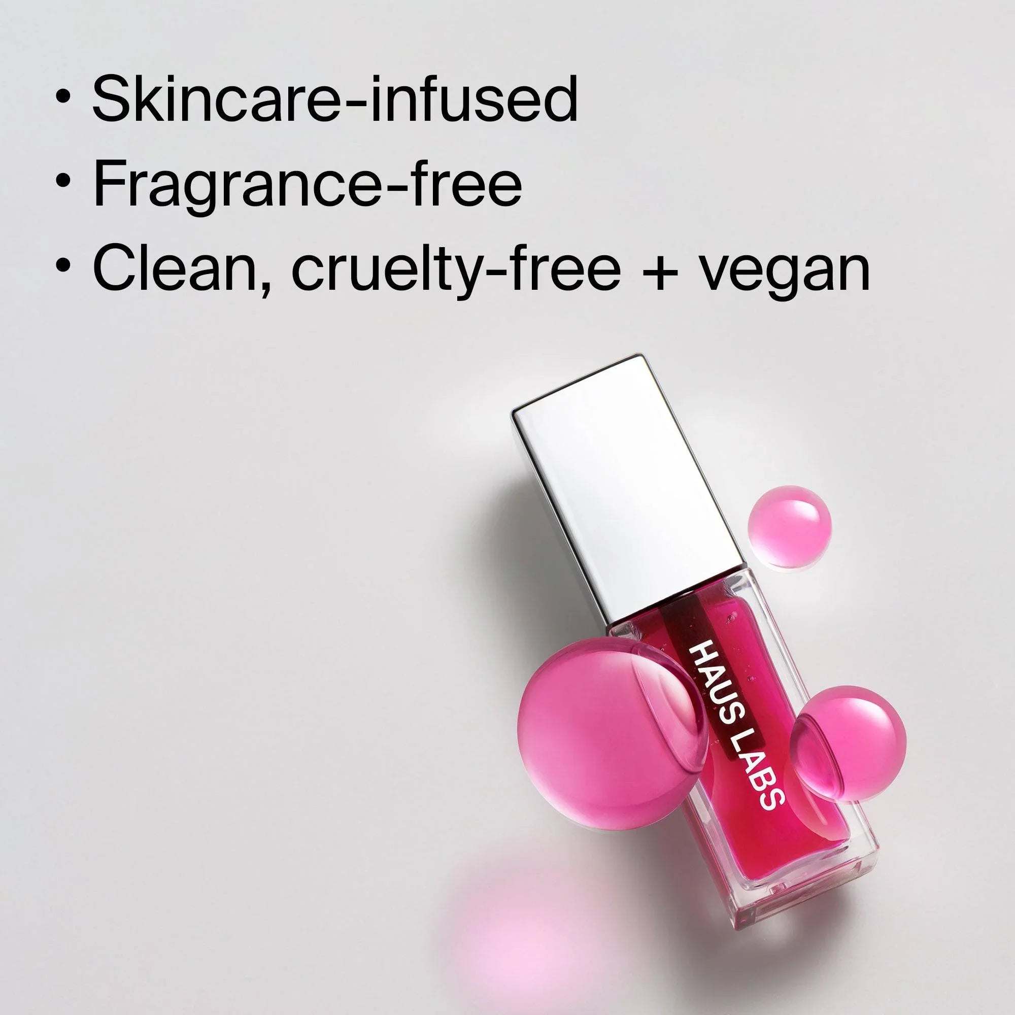 Haus Labs PhD Hybrid Lip Oil - Dudak Bakım Yağı - Glaze Türkiye