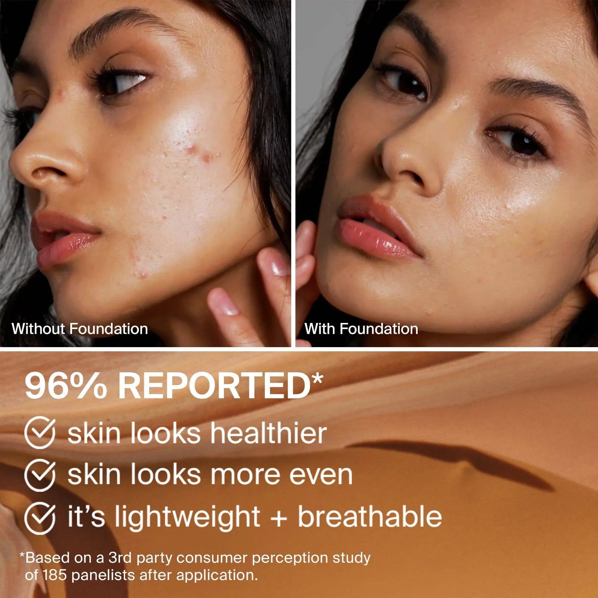 Haus Labs Triclone™ Skin Tech Medium Coverage Foundation - Fondöten - Glaze Türkiye