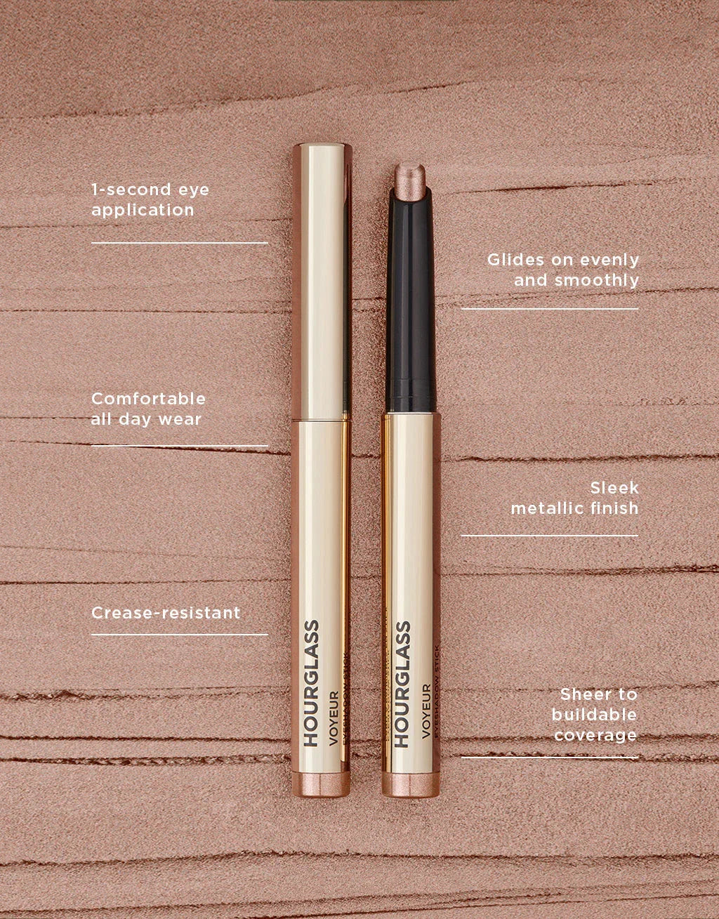 Hourglass Voyeur Eyeshadow Stick - Göz Kalemi - Glaze Türkiye