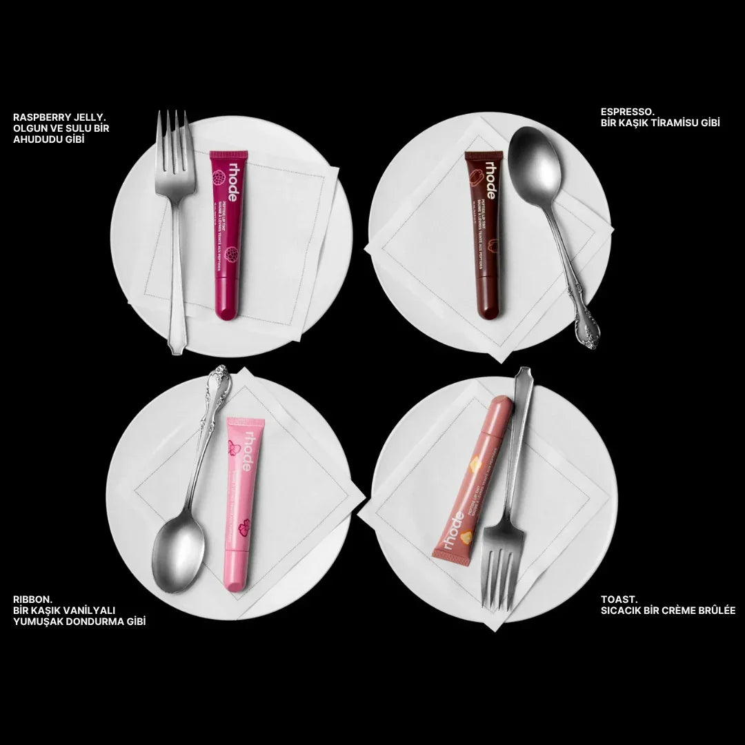 Rhode 4'lü Fall Lip Tint Seti - Glaze Türkiye