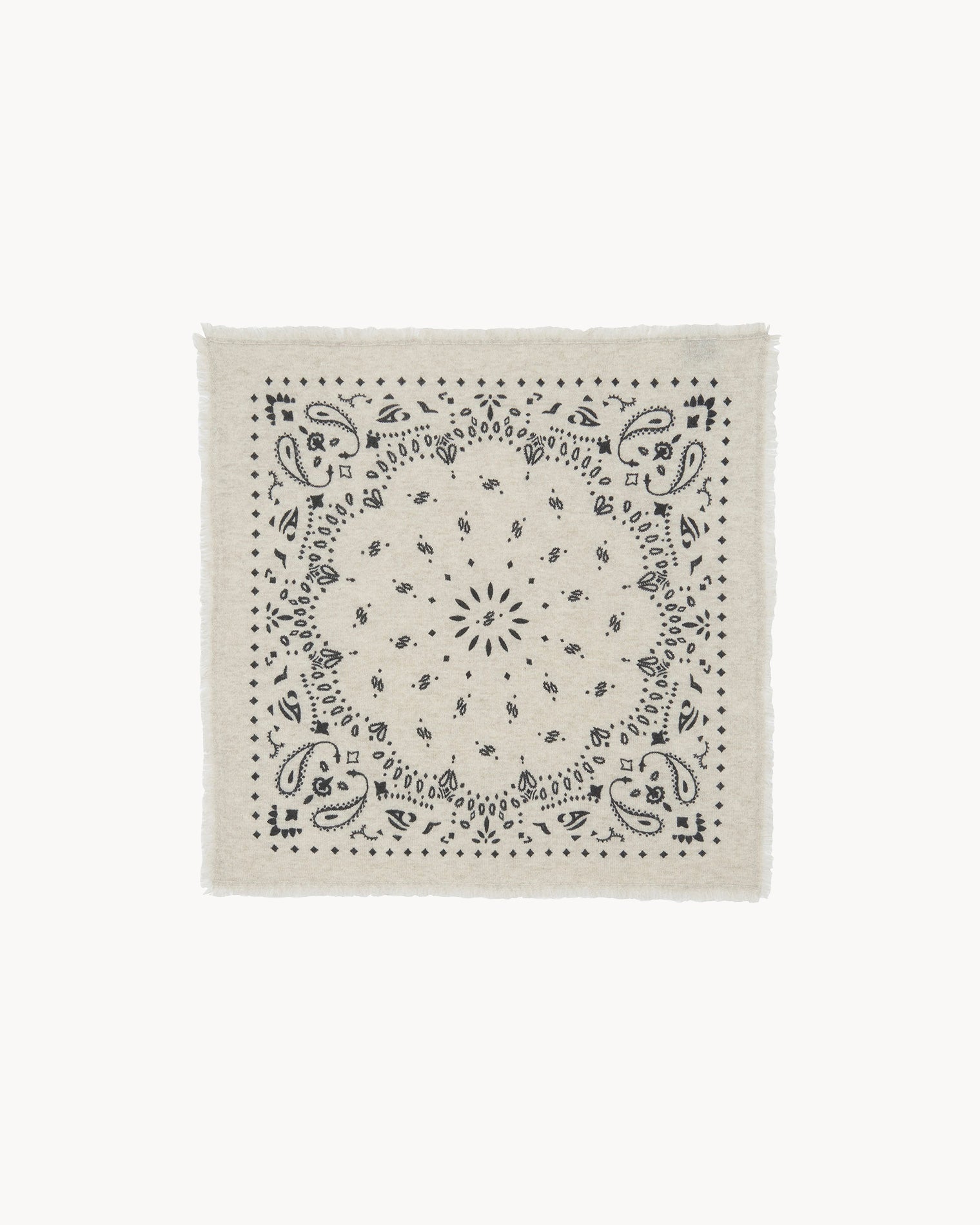 KUJTEN Small Bandana Hachi Oats White - Bandana - Glaze Türkiye