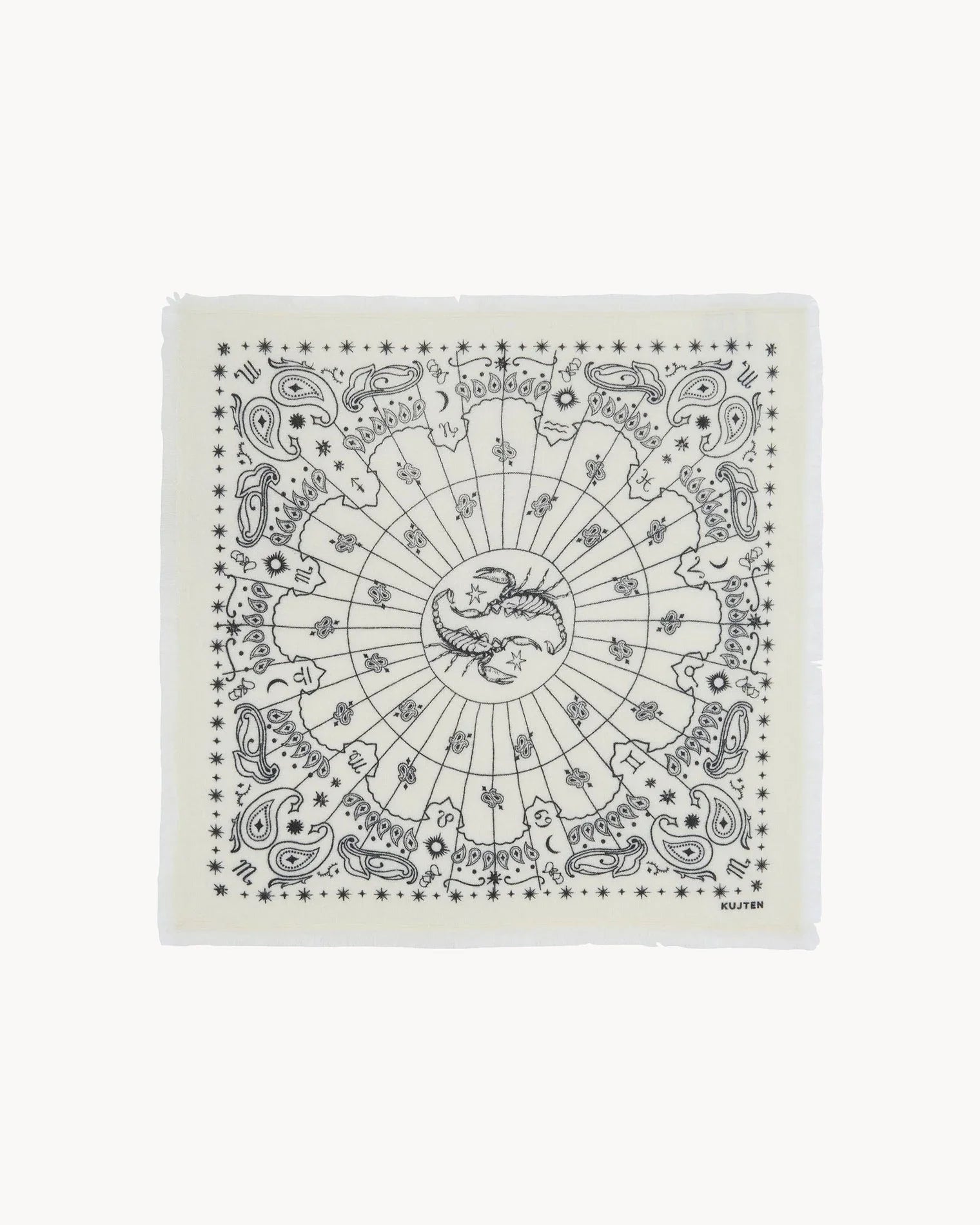 KUJTEN Small Bandana Hachi Sign Scorpio - Bandana - Glaze Türkiye