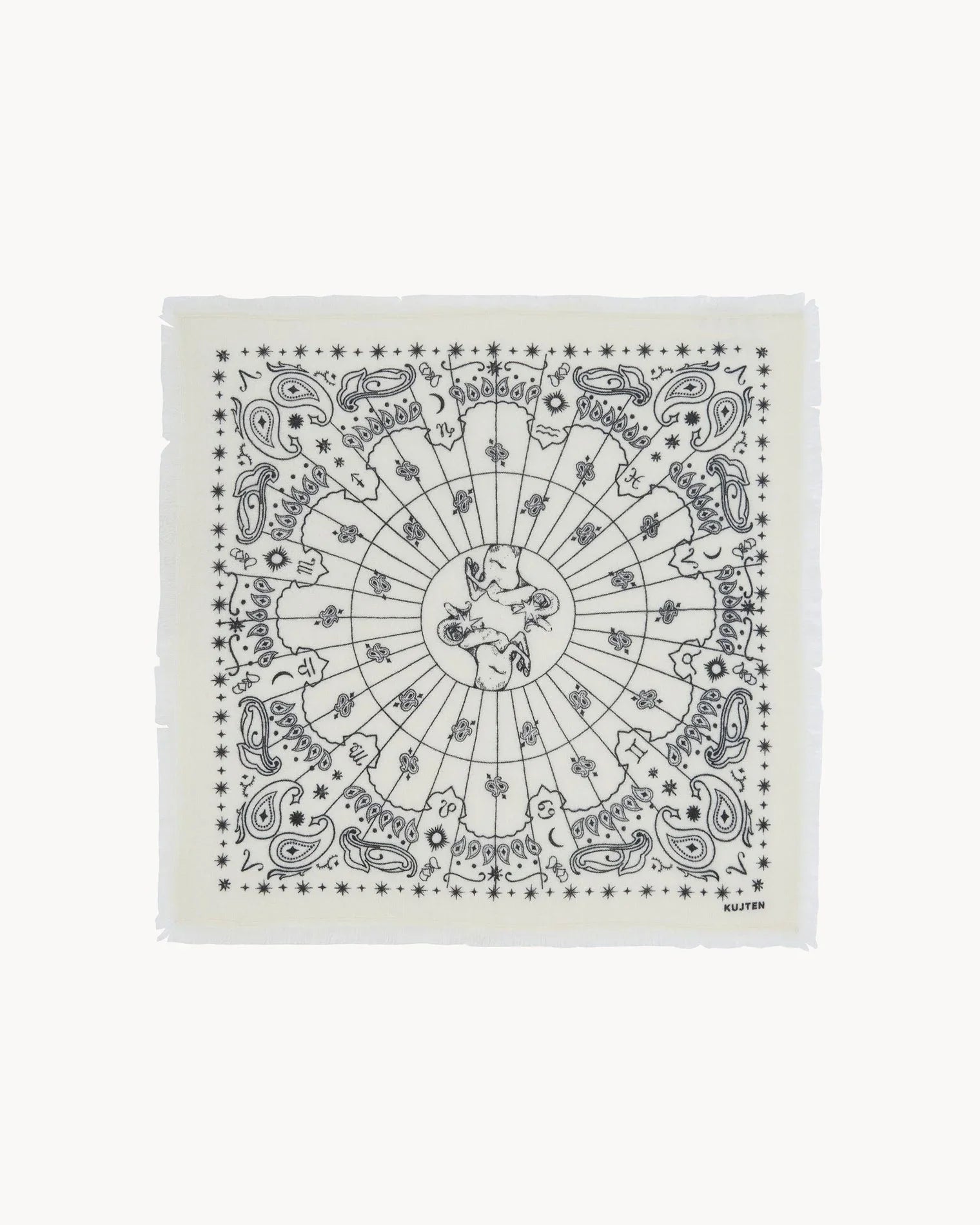 KUJTEN Small Bandana Hachi Sign Aries - Bandana - Glaze Türkiye