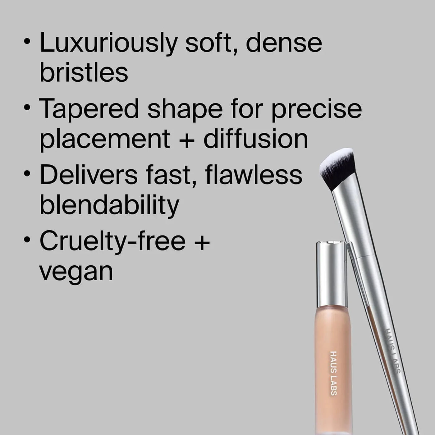 Haus Labs Triclone™ Skin Tech Concealer Brush - Kapatıcı Fırçası - Glaze Türkiye